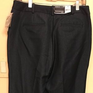 George ‘denim like’ dress trousers-dark blue